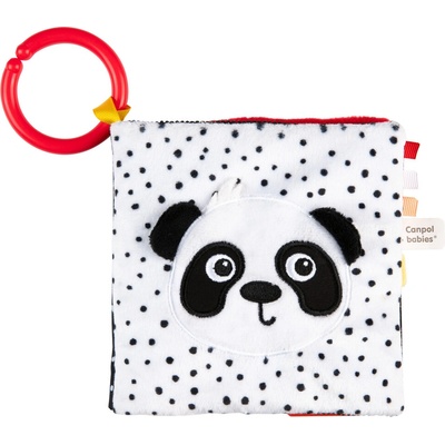 Canpol Babies senzorická knižka MINI BabiesBoo panda