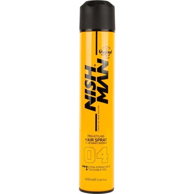 Nish Man Strong Hair spray Silný lak na vlasy 400 ml