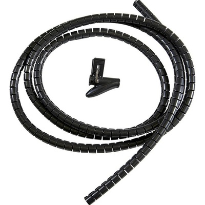 262034 Spirála svazkovací včetně nástroje 8 - 18 mm černá (balení 2m), Haupa