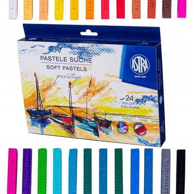 Astra Prestige, Suchý pastel hranatý 24ks, 323120002