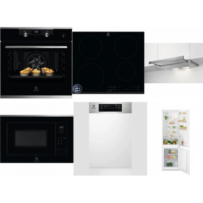 Set Electrolux KODEH70X + LIR60433B + LFP326S + LMS4253TMX + EEM43300IX + LND5FE18S