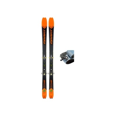 set Dynafit Blacklight 80 black/orange + pásy 178 cm; Bez vázání