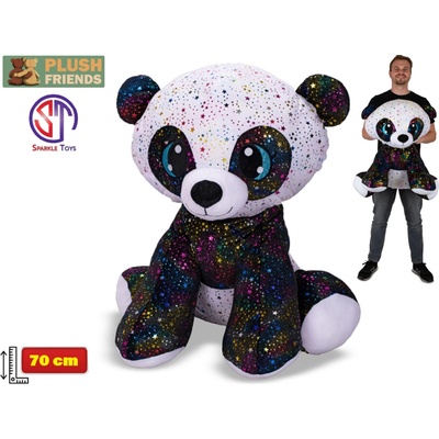 Mikro Trading Plush Friends Star Sparkle panda sediaca 0 m+ 70 cm