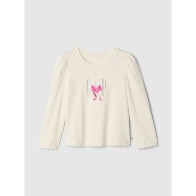 GAP Бебешка тениска Mix & Match с лого GAP GAP | Byal | Момичешки | 80