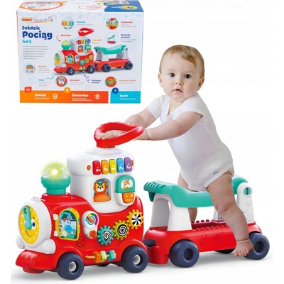 DUMEL VLÁČEK 4V1 ZVUKY MELODIE