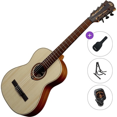 LÂG GUITARS Occitania 70 OC70-3 Standard SET Natural Satin Класическа китара с размер 3/4