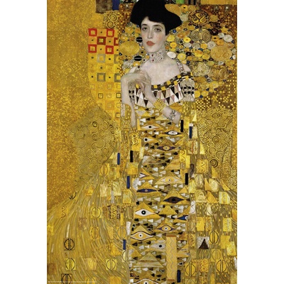 Plagát, Obraz - Portrait of Adele Bloch Bauer, Gustav Klimt, 61 × 91.5 cm