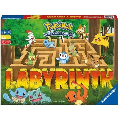 Ravensburger Настолна игра Ravensburger Pokémon Лабиринт 6269495 1-77, 37 x 27 см (4005556270361)
