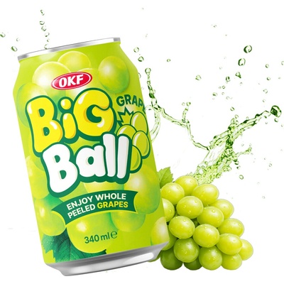 OKF Big Ball Grape Drink 340 ml