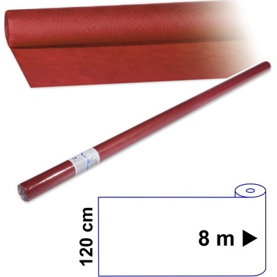 Wimex Papírový ubrus rolovaný bordó 8 x 1,20 m