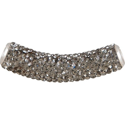 Klimm Přívěsek průvlek trubička se Swarovski Elements Black Diamond vs 10E00BLACK DIAMOND XX