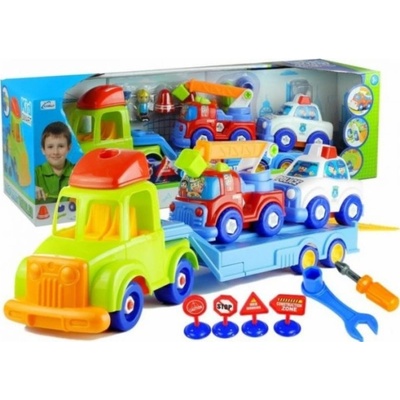 LEANToys Sada šroubovacích autíček C3552-uniw