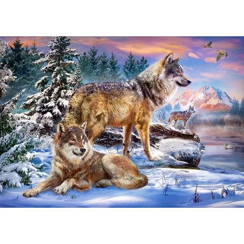 Image 1 of Castorland - Puzzle Wolfish Wonderland - 500 piese