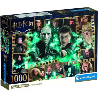 CLEMENTONI Harry Potter Oblíbené postavy 1000 dílků