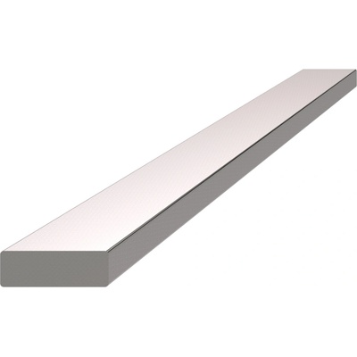 Tyč plochá 15 x 5 x 6000 mm, brúsená nerez AISI 304