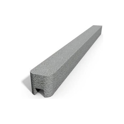 Sloupek betonový KLASIK, koncový 1000 mm, grafit, balení 1 ks