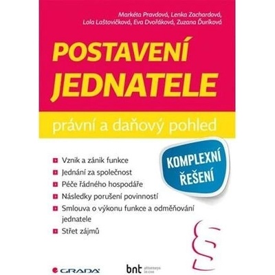 Postavení jednatele