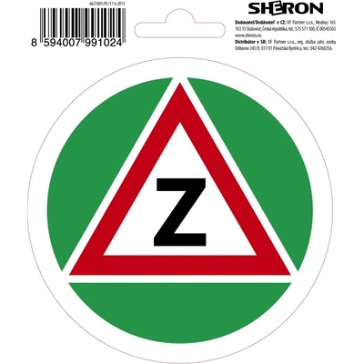 SHERON Samolepka - Začátečník 6621001