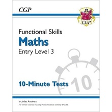 FUNCTIONAL SKILLS MATHS ENTRY LEVEL 3 CGPPaperback