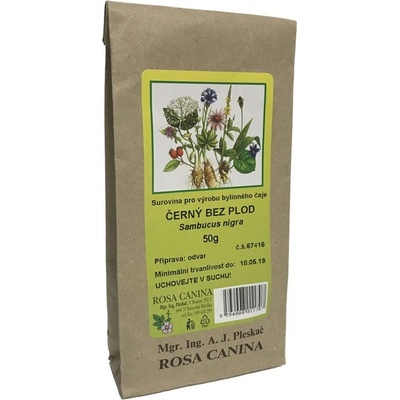 Rosa Canina Černý bez plod 50 g