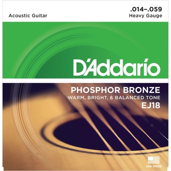 D'Addario EJ18 Струни за акустична китара (EJ18)