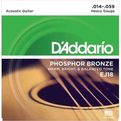 D'Addario EJ18 Струни за акустична китара (EJ18)