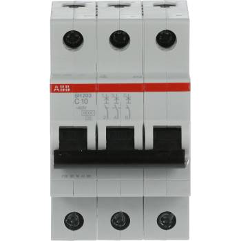 ABB АВТ. ПРЕДПАЗИТЕЛ 3p sh203-c10 (m518015)