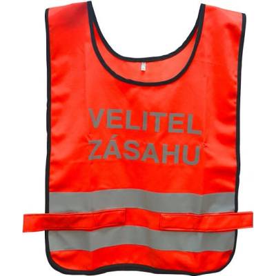 Yoko HVW102 Reflexní bezpečnostní vesta Fluorescent Orange