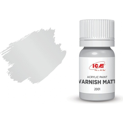 ICM Matný Lak Matt Varnish 12ml