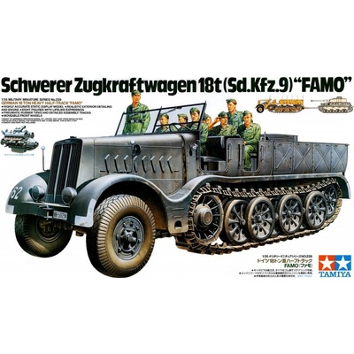 Tamiya Schwere Zugkraftwagen 18t Sd.Kfz.9 FAMO 1:35