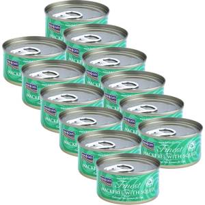 Fish4Dogs Fish4cats Най-добър Скумрия и Калмари 12 x 70 г