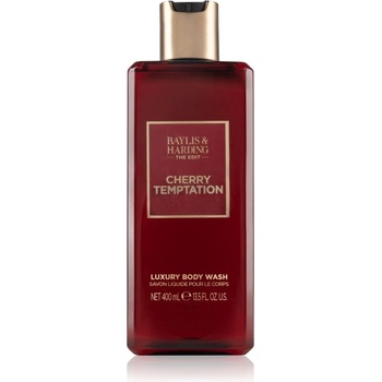 Baylis & Harding The Edit Cherry Temptation луксозен душ гел Cherry, Jasmine & Sandalwood 400ml