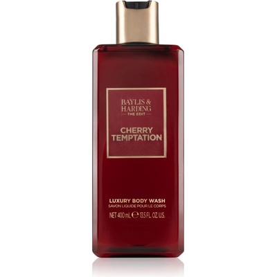 Baylis & Harding The Edit Cherry Temptation луксозен душ гел Cherry, Jasmine & Sandalwood 400ml