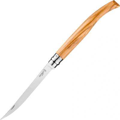 Opinel N°15 Effile Slim rukoväť Oliva, leštená oceľ 002608