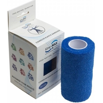 KineMAX Cohesive elastické samofixační 7.5 cm x 4.5 m modré