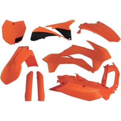 Acerbis plastový full kit sa hodí pre KTM SX 125/144/150 / SXF 15 SX 250 15/16 oranž