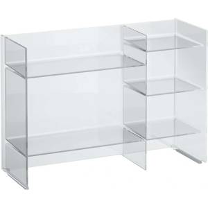 Laufen Kartell - Стелаж, 75x26x53 см, прозрачен кристал H3893310840001 (H3893310840001)