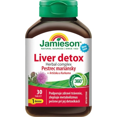 Jamieson Liver Detox Herbal Complex 30 tabliet