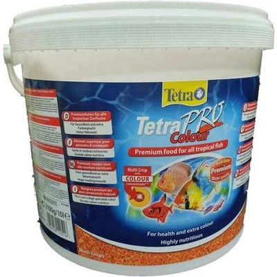Tetra PRO COLOR Multi Cirisps 10L - Премиум храна за декоративни риби на чипс, 10 литра/2.1 кг