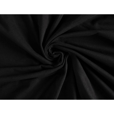 Brotex Jersey prestieradlo Exclusive čierne 70x140