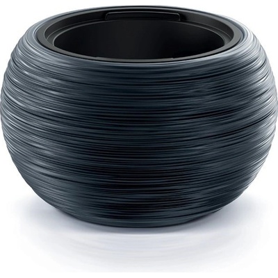 Prosperplast kvetináč FUSU VI antracit, 37,8 cm