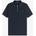 Fred Perry Блуза с яка Fred Perry Men's Crepe Zipped Short-Sleeve Polo Shirt - Navy 608