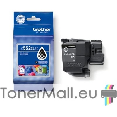 Brother Мастилена касета BROTHER LC552XLBK Black