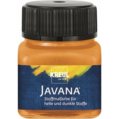 Kreul metalická farba na textil 20 ml oranžová