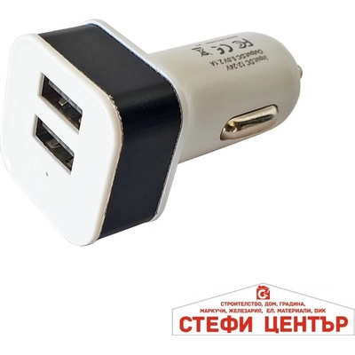 Paolo Универсално usb зарядно за кола с два порта - 13611 (46019)