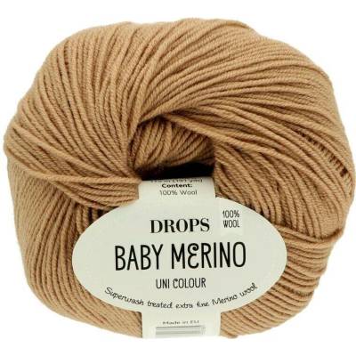 Drops Baby Merino 55 hnědá