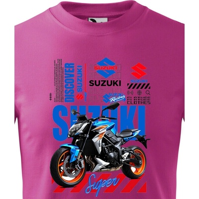 Dětské triko Suzuki Purpurová Canvas tričko Bezvatriko.cz 2368
