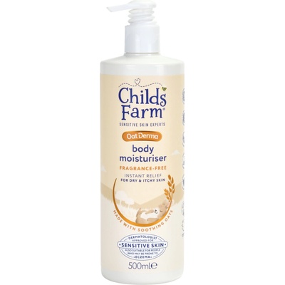CHILDS FARM Oat Derma Tělové mléko bez parfemace, 500 ml