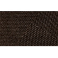 DUNE Vonkajšia rohožka Dune Stripes dark brown 60 x 90 cm