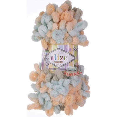 Alize Příze Puffy color Varianta: 8013